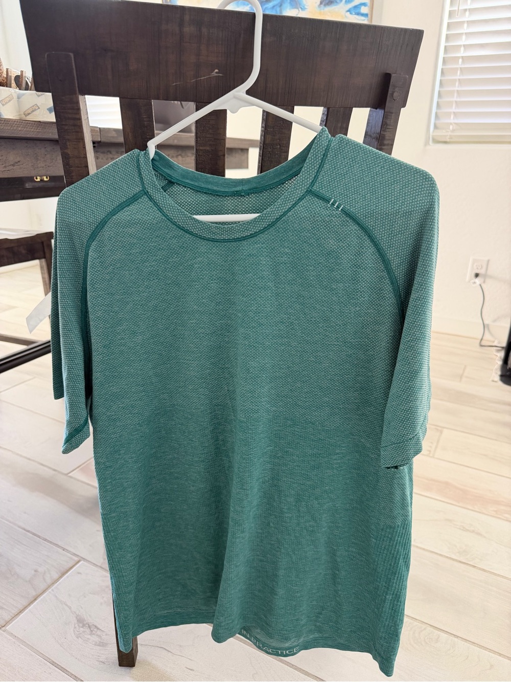 Men’s Lululemon Teal Short-Sleeve Performance Top